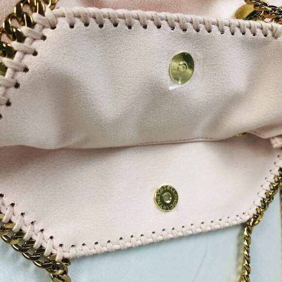 NEW STELLA MCCARTNEY Falabella Tote Bag ROSE PINK - Picture 9 of 12